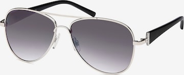 styleBREAKER Sonnenbrille in Grau: Vorderseite