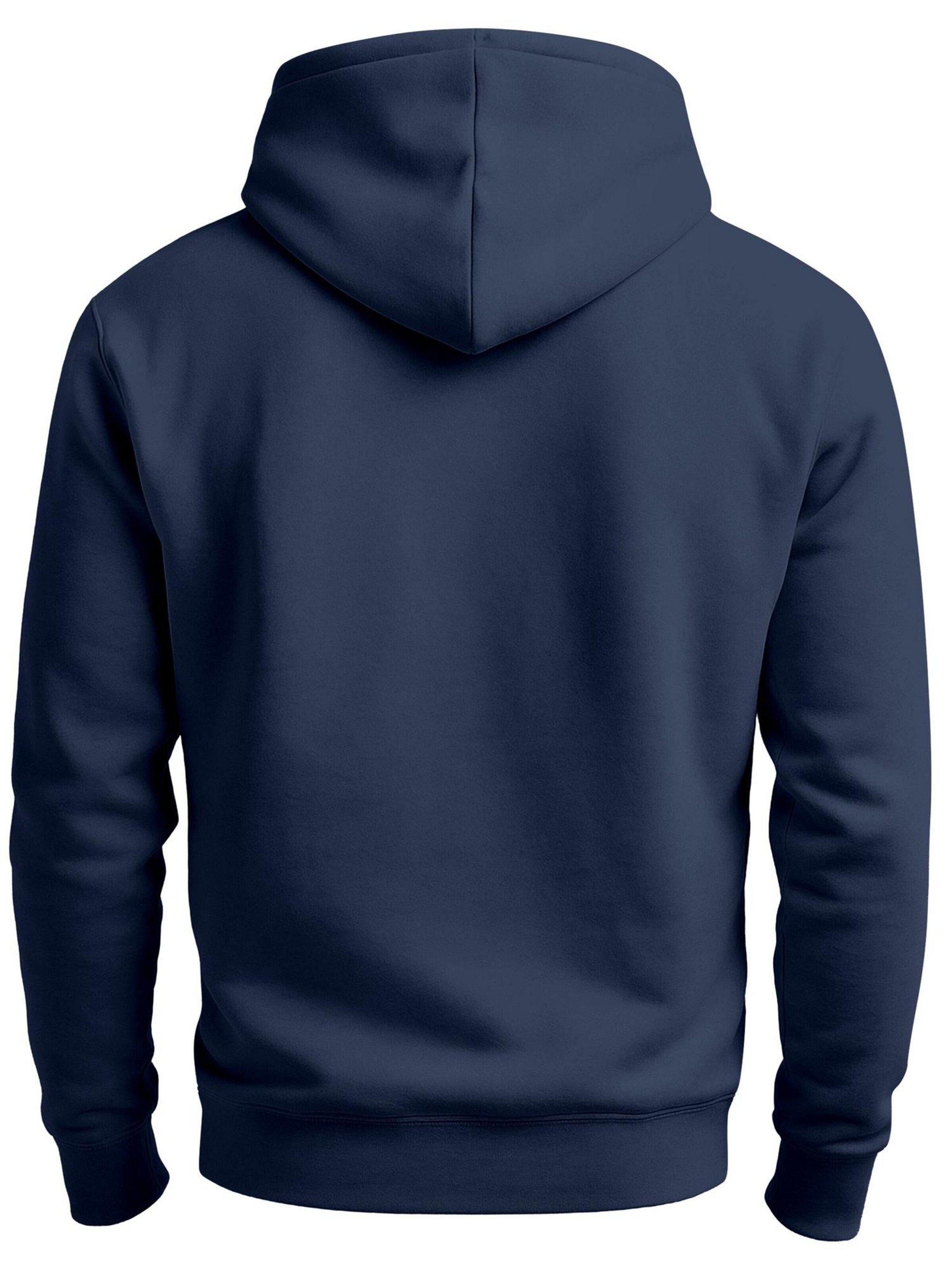 Neverless Sweatshirt 'Fuchs Polygon'‌‌‌‌‌‌‌‌‌‌ in Blau