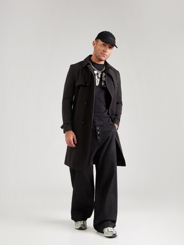 19V69 ITALIA T-Shirt 'Rafael' in Schwarz