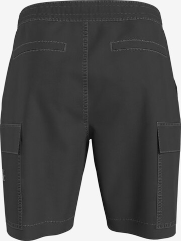 Calvin Klein Jeans Plus Regular Cargo Pants in Black