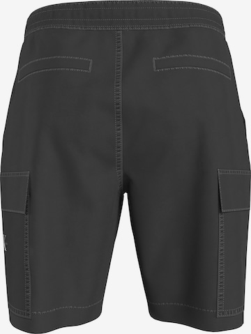 Calvin Klein Jeans Plus Regular Cargo Pants in Black