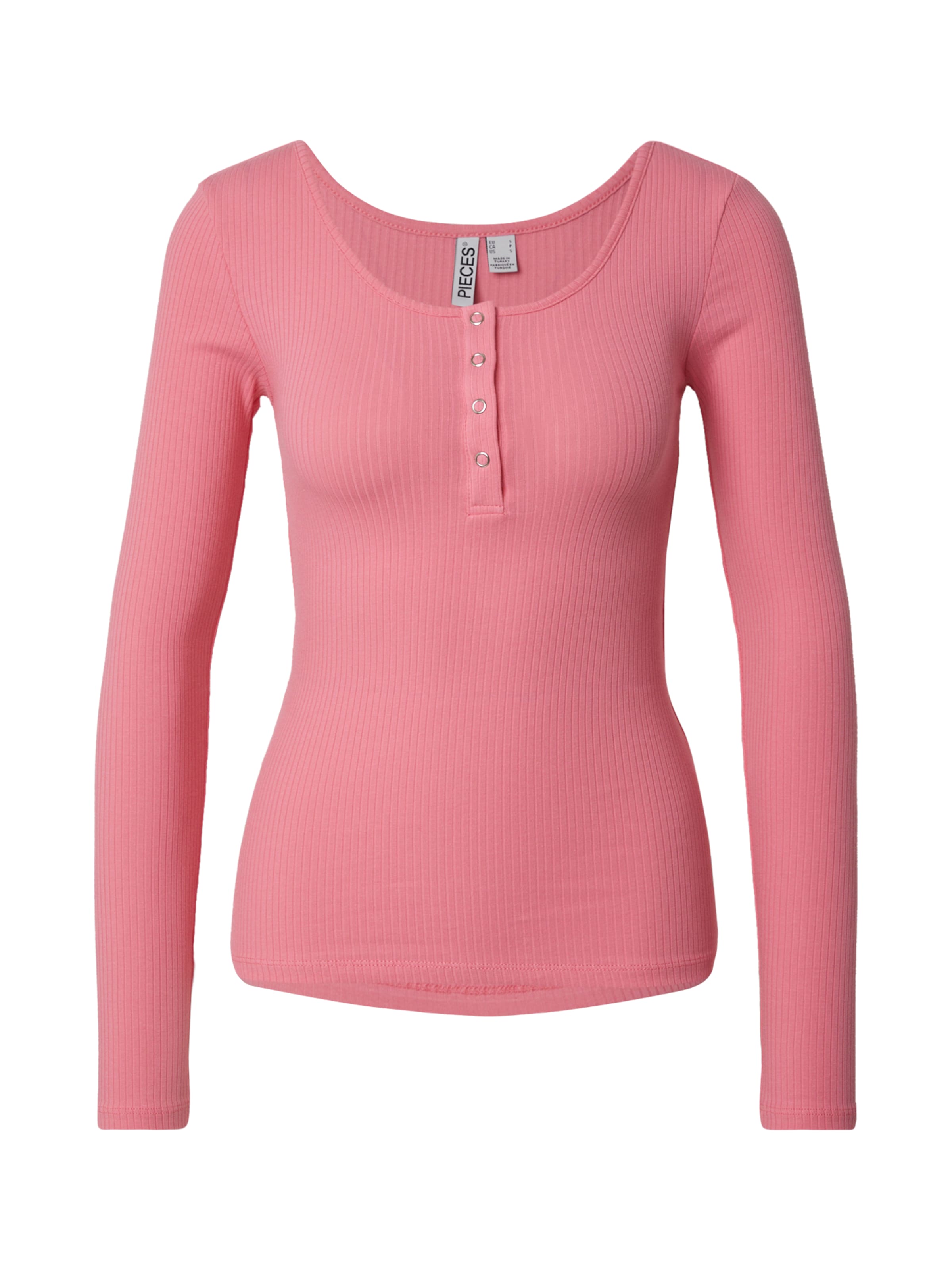 PIECES T-shirt 'PCKITTE' i rosa: framsida