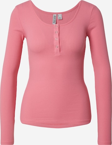 PIECES Paita 'PCKITTE' värissä vaaleanpunainen: etupuoli