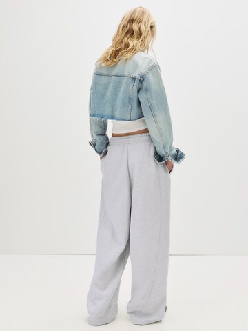 Baggy Pantalon Pull&Bear en gris