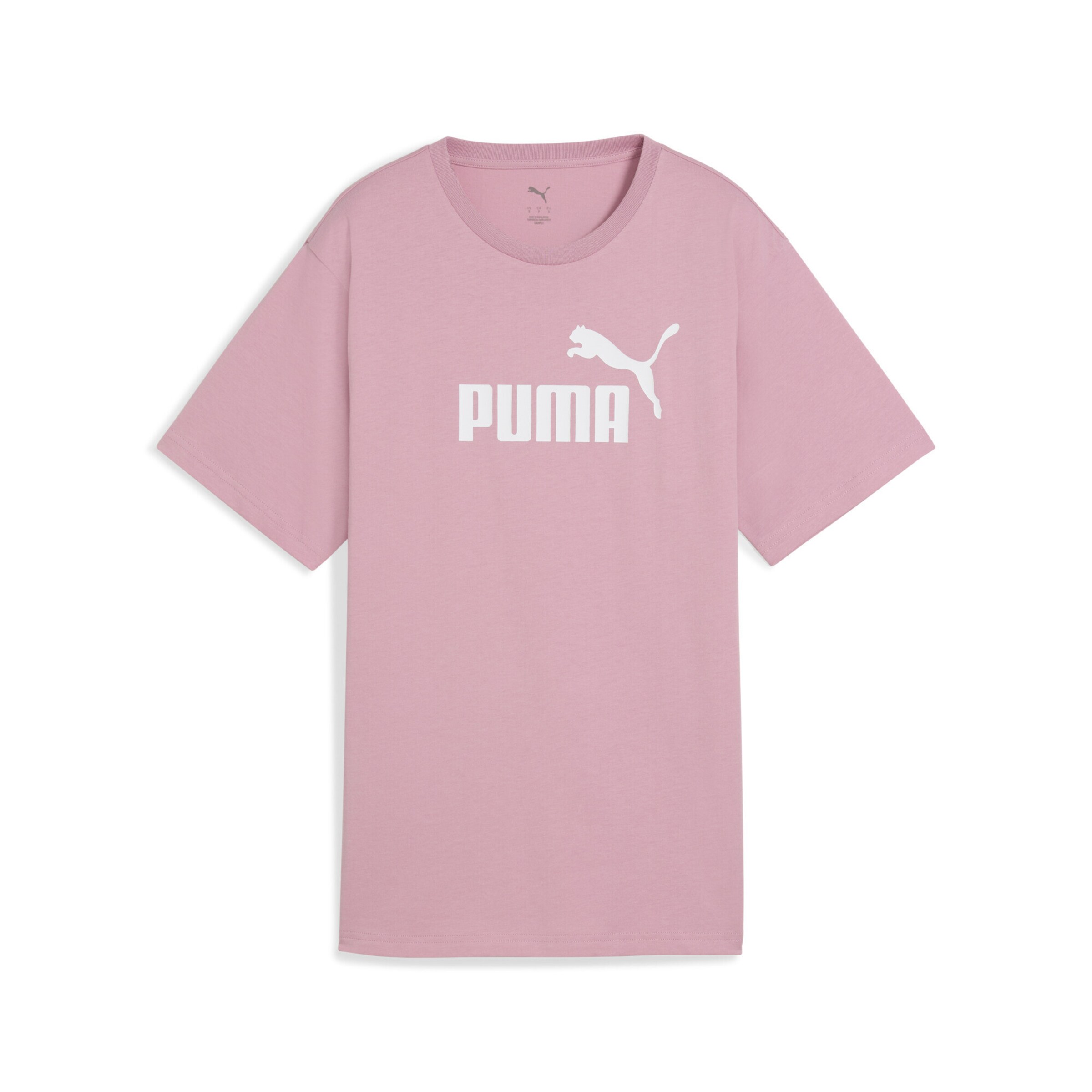 PUMA T-Shirt 'Essentials No. 1' in Pink: Vorderseite