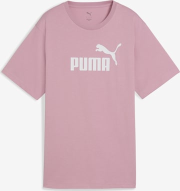 PUMA Shirt 'Essentials No. 1' in Pink: front