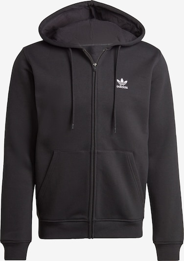 ADIDAS ORIGINALS Gornji dio trenirke 'Trefoil Essentials' u crna / bijela, Pregled proizvoda