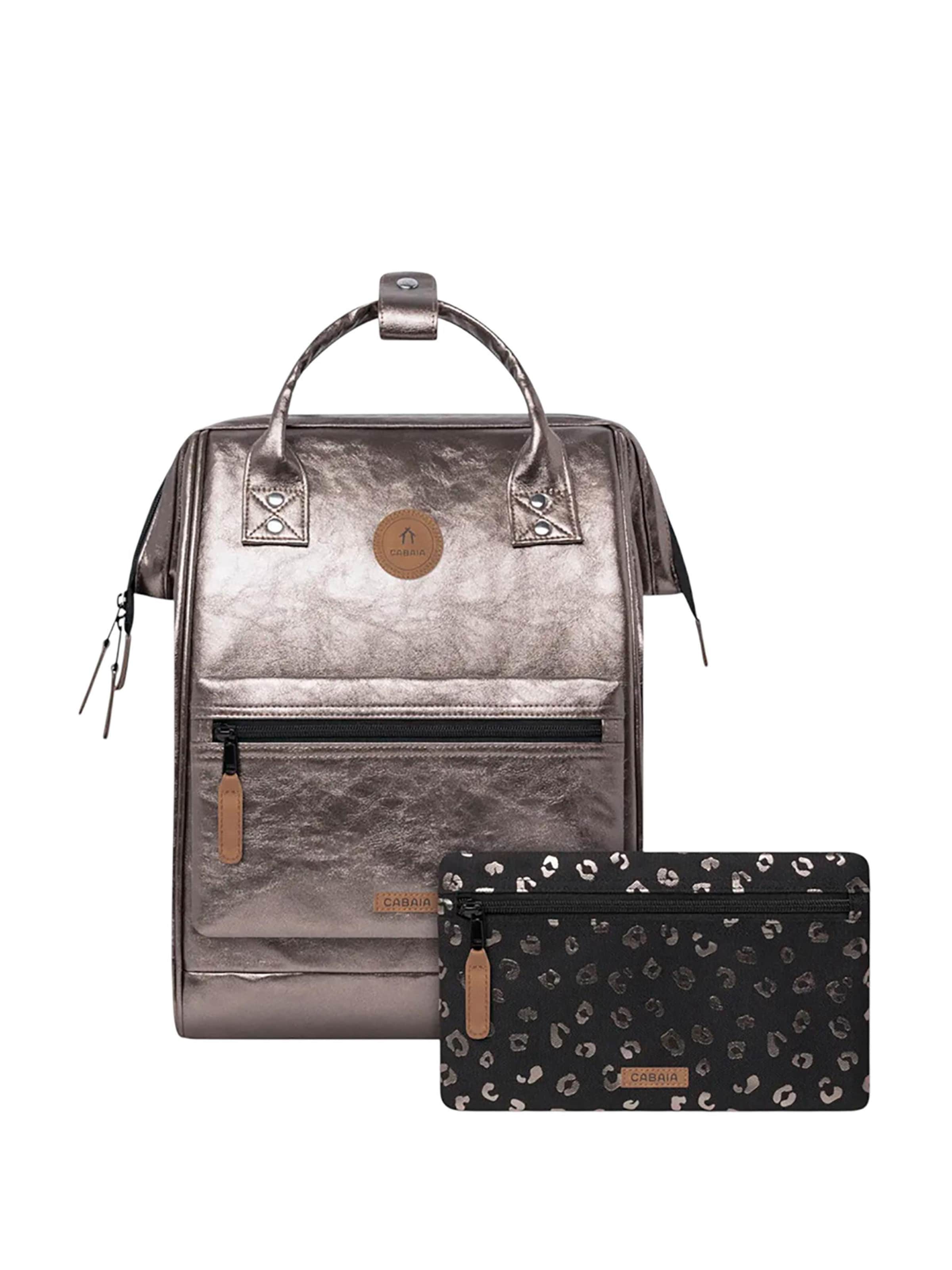 Cabaia Backpack 'Louisville M' in Brown: front