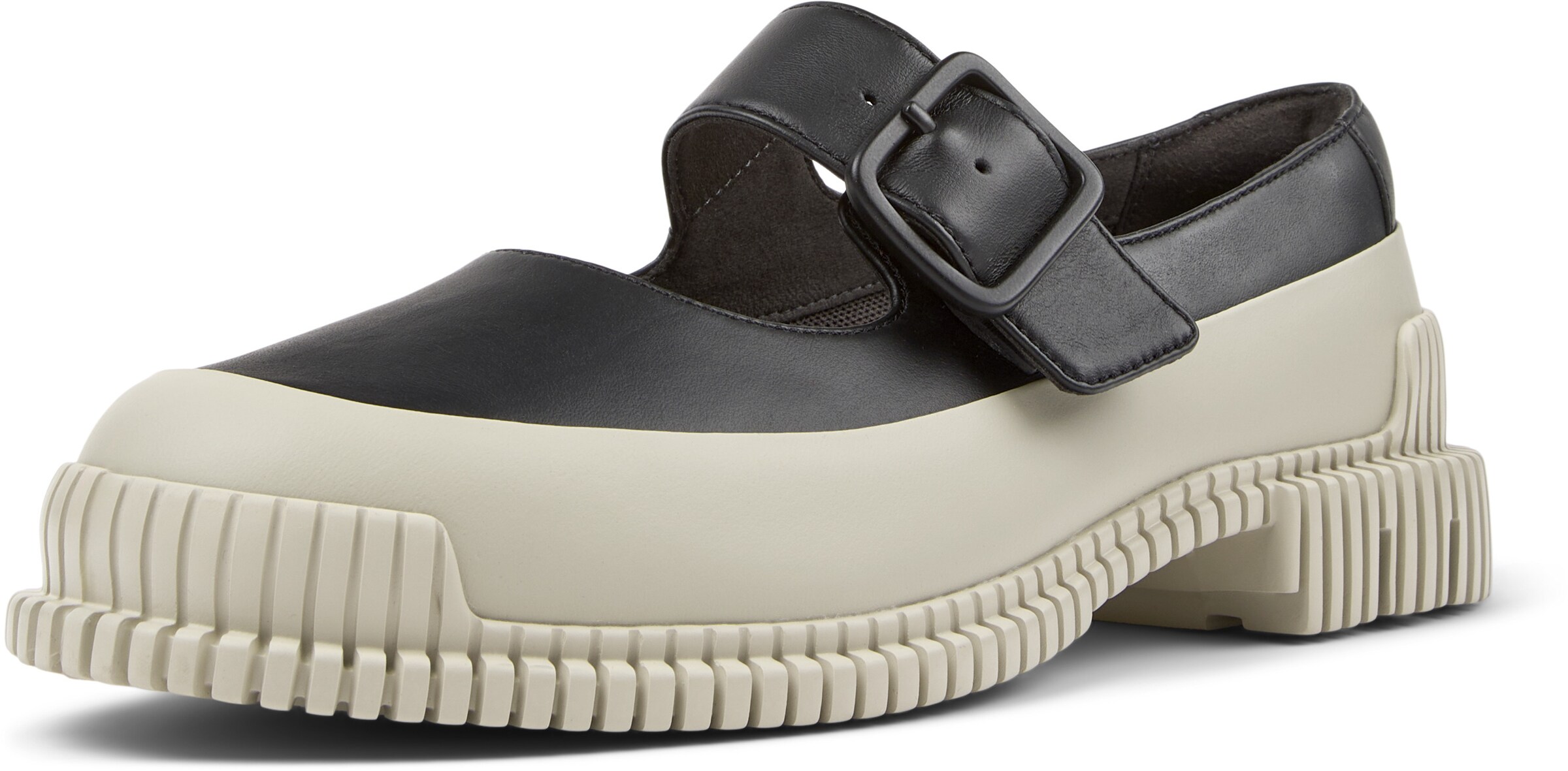 CAMPER Slipper 'Pix' in Schwarz: Vorderseite