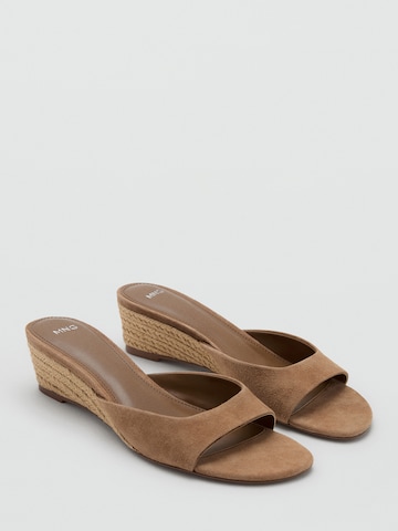 Mule 'BIMBA' MANGO en beige