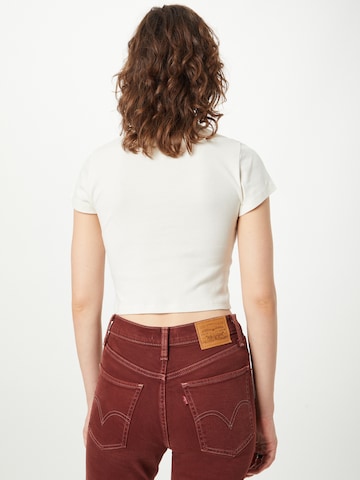 balta LEVI'S ® Marškinėliai 'Graphic Mini Tee'