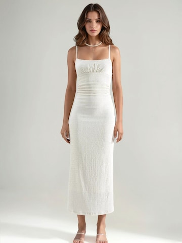 Hiccup Dress in White