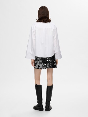 SELECTED FEMME Юбка 'SLFTANA' в Серебристый