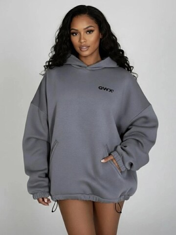 QWX2 Sweatshirt 'ETERNITY' in Grey