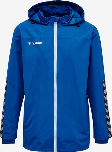 Hummel Jacke in royalblau / rauchgrau / schwarz / weiß, Produktansicht