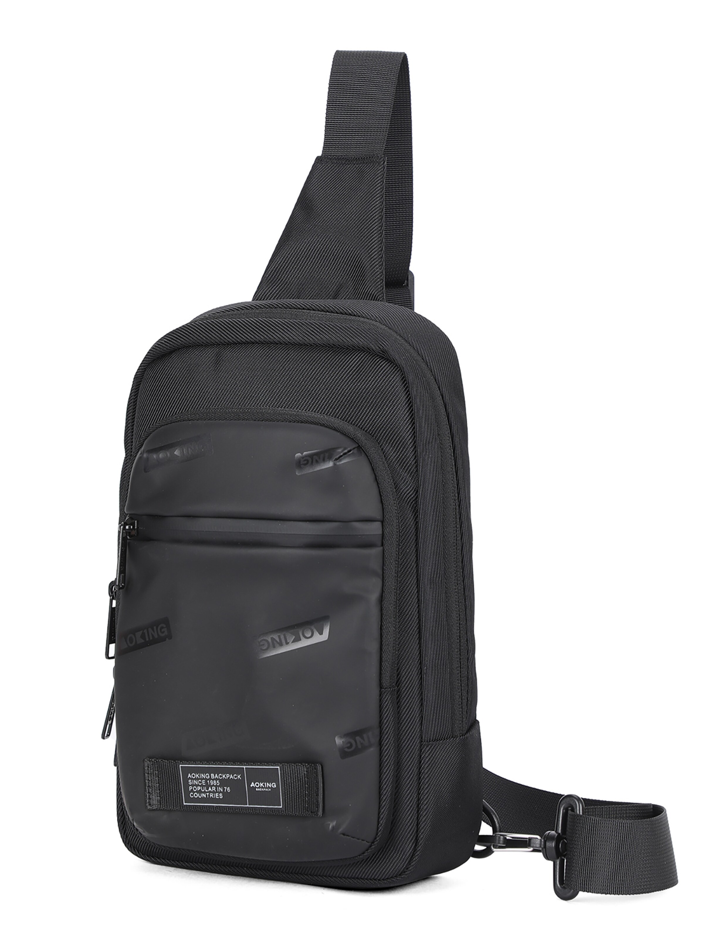 Aoking Schoudertas in Zwart: voorkant