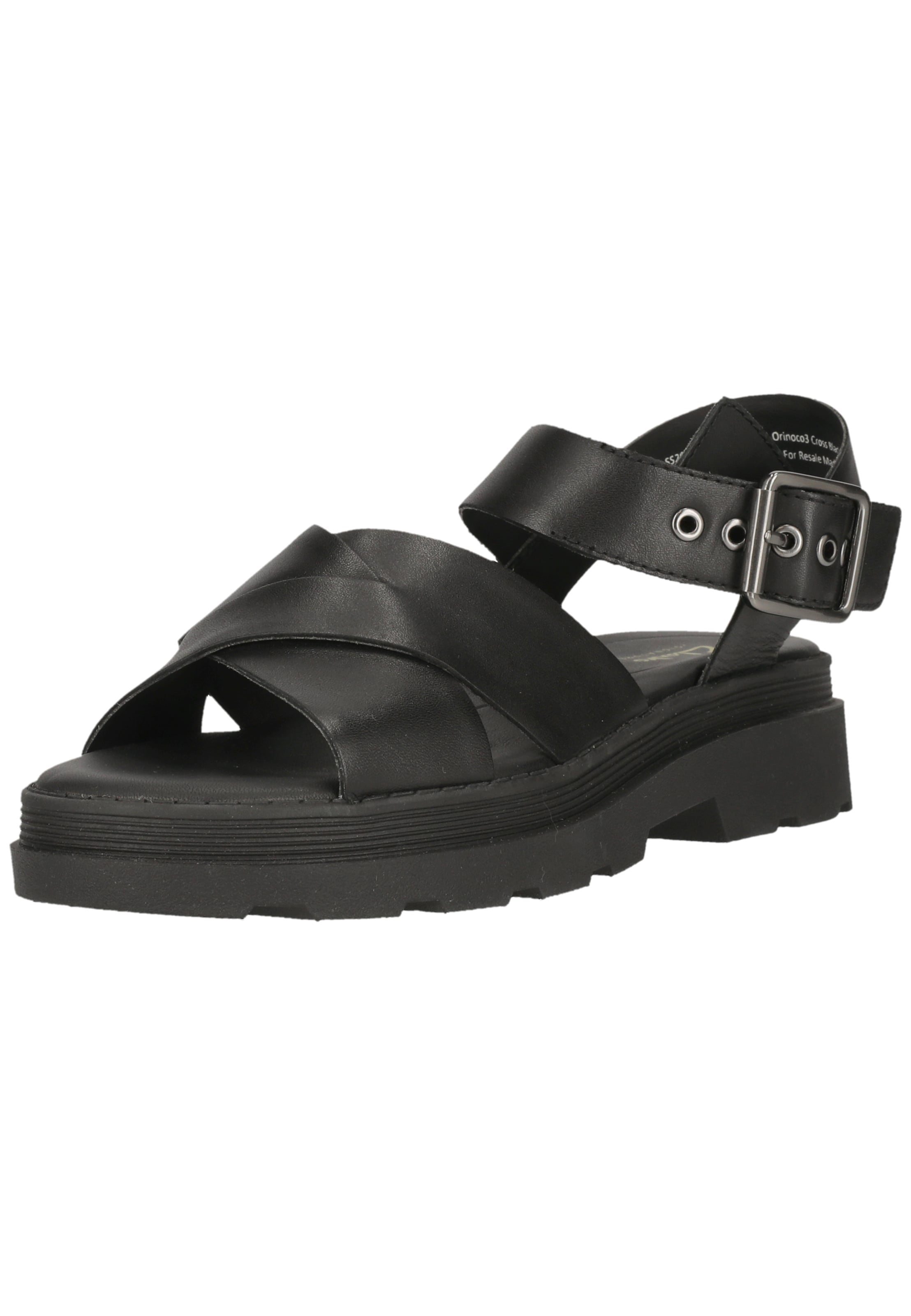 CLARKS Sandaal 'Orinoco3' in Zwart: voorkant