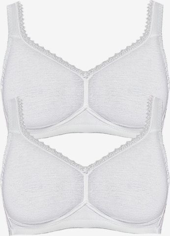 SUSA BH 'Organic Cotton' in Weiß: Vorderseite