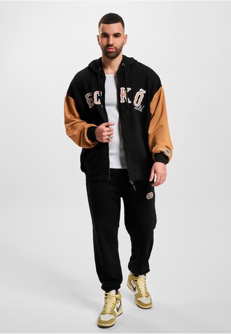 Ecko Unlimited Zip-Up Hoodie in Black