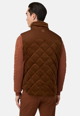Gilet Boggi Milano en marron