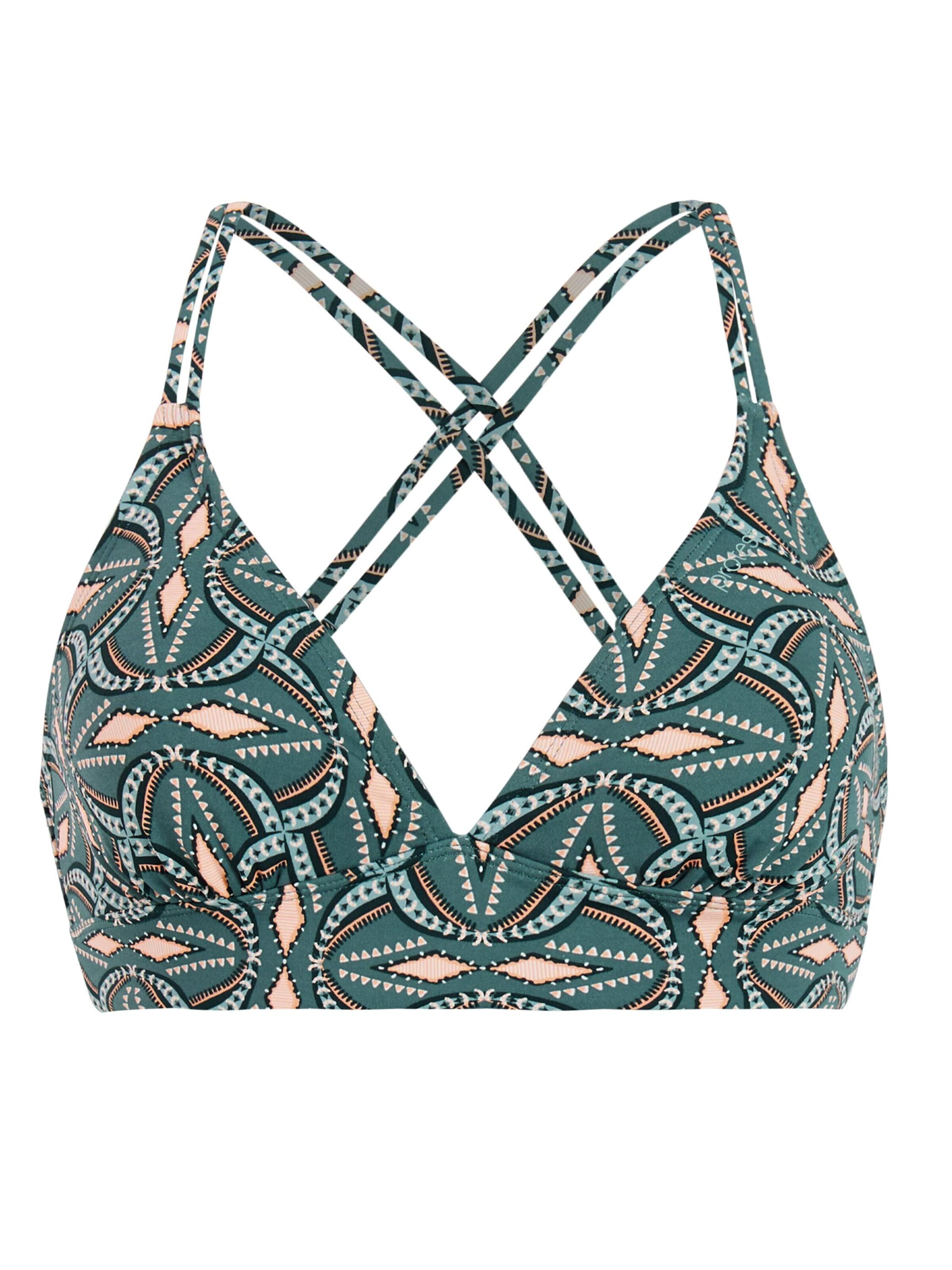 PROTEST Triangle Bikini 'PRTGarden' in Green