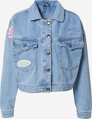 Von Dutch Originals Tussenjas 'NIMA' in Blauw: voorkant