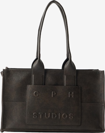 Copenhagen Studios Shopper in Braun: Vorderseite