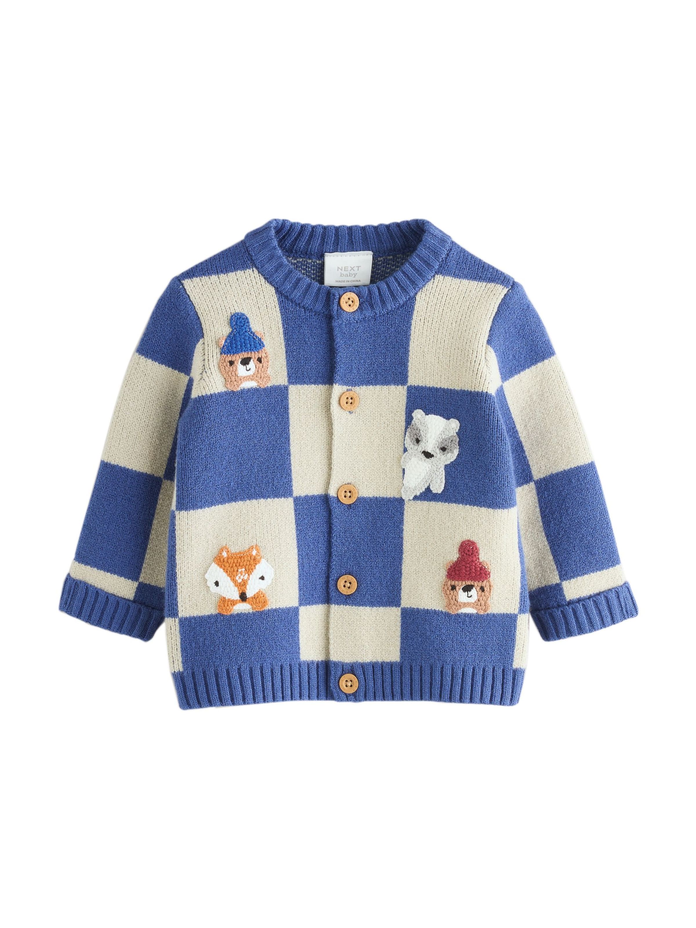 Cardigan Next en bleu : devant