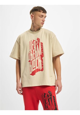 DEF Shirt in Beige: voorkant