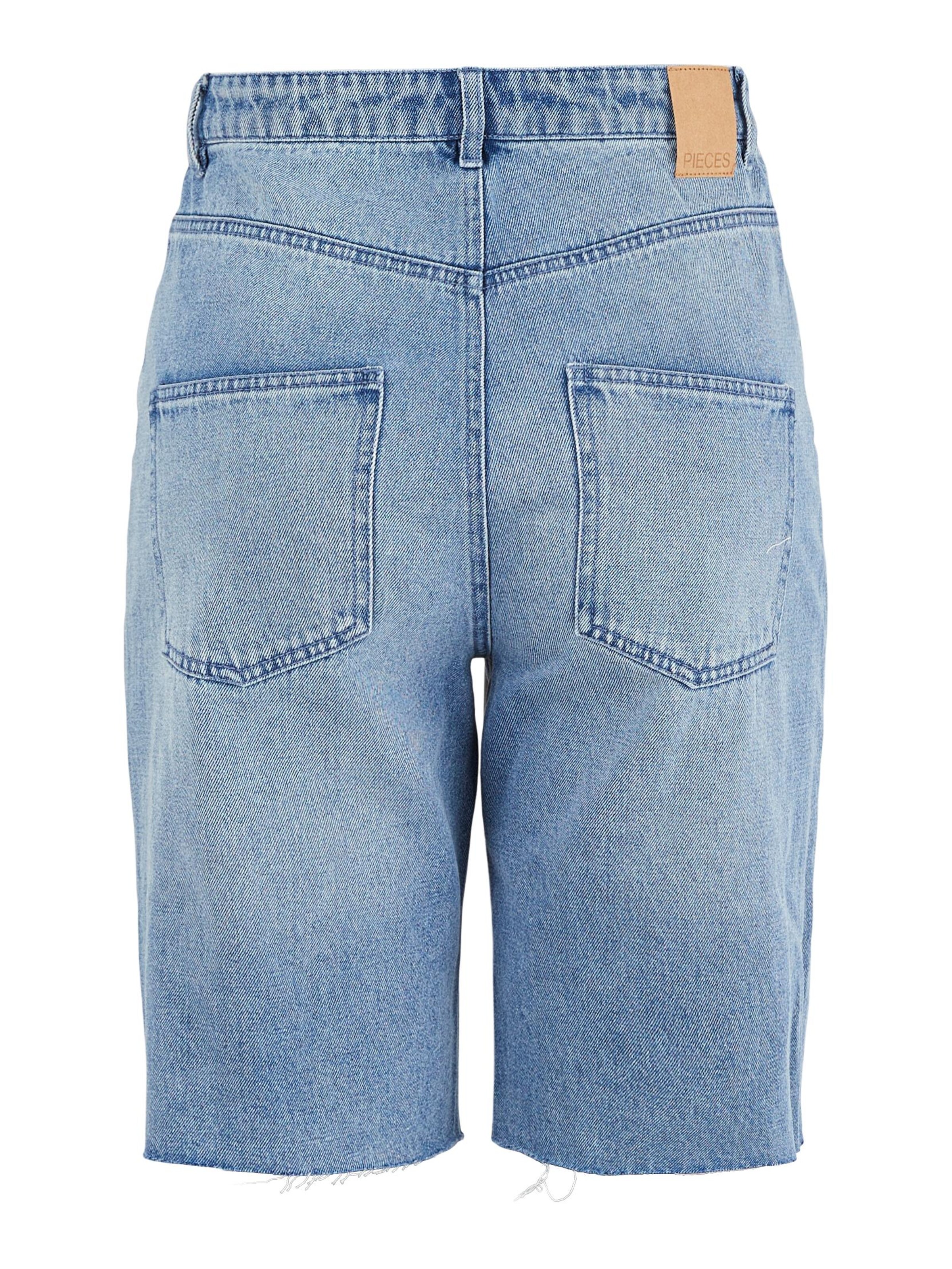 PIECES Слим Джинсы 'Via' в Синий