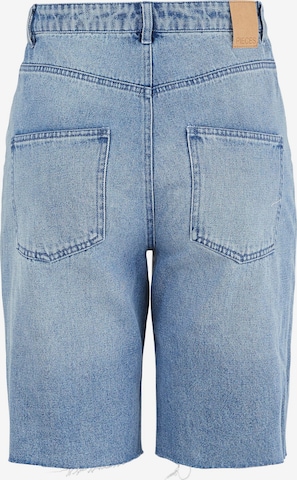 PIECES Slimfit Jeans 'Via' i blå