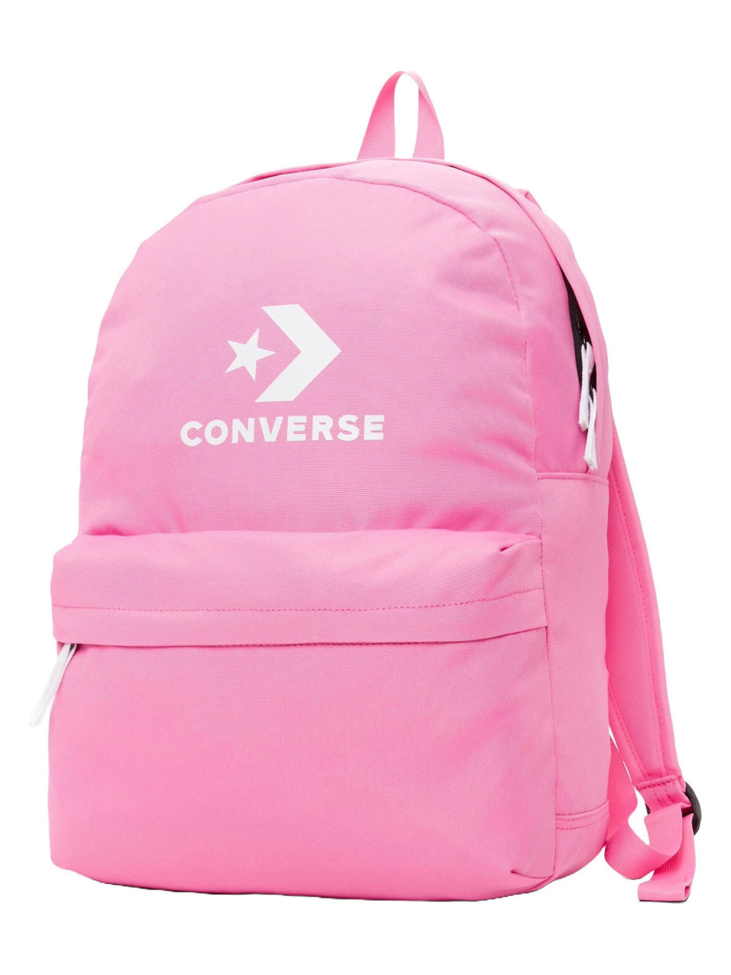 CONVERSE Backpack 'Converse Speed 3 Large Logo Backpack 19L' in Pink: front