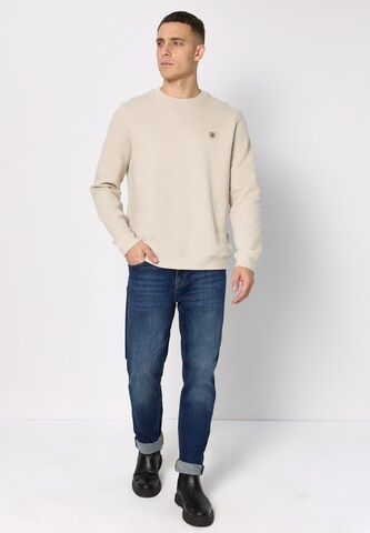Street One MEN Sweatshirt in Beige