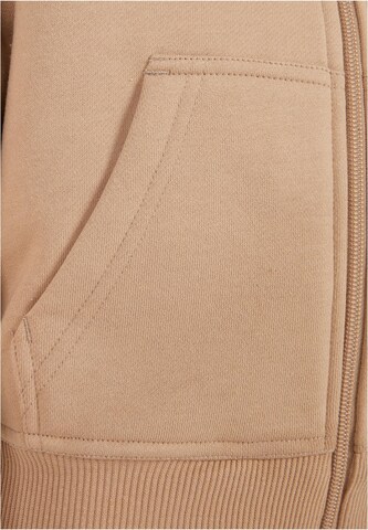 Urban Classics - Sudadera con cremallera en beige