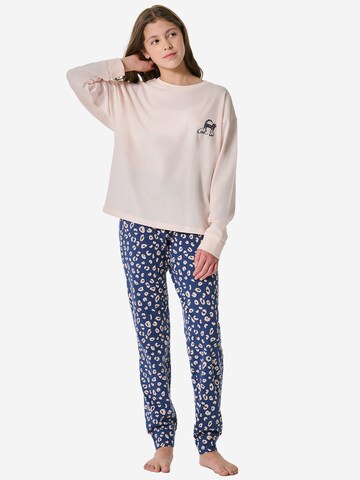 SCHIESSER Nachtkledij 'Teens Nightwear' in Beige: voorkant