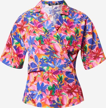 Nasty Gal - Blusa em mistura de cores: frente