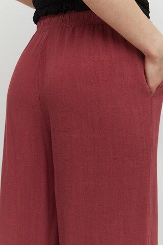 b.young Loose fit Trousers 'JOHANNA' in Red