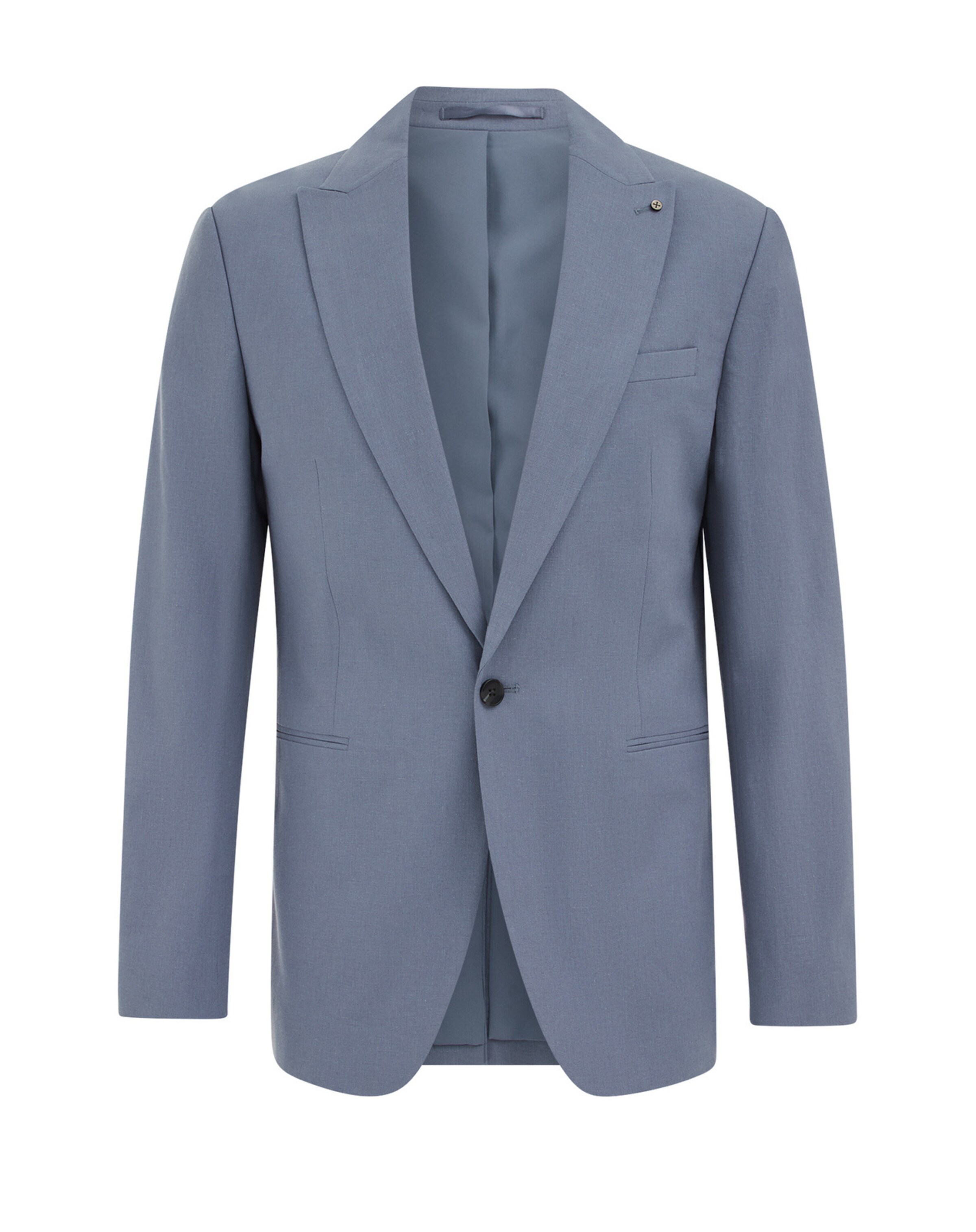 WE Fashion Слим Пиджак в Синий: спереди