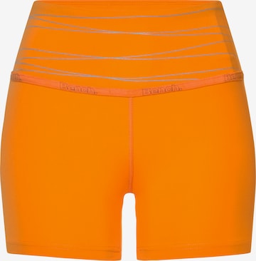 Coupe slim Pantalon de sport BENCH en orange : devant