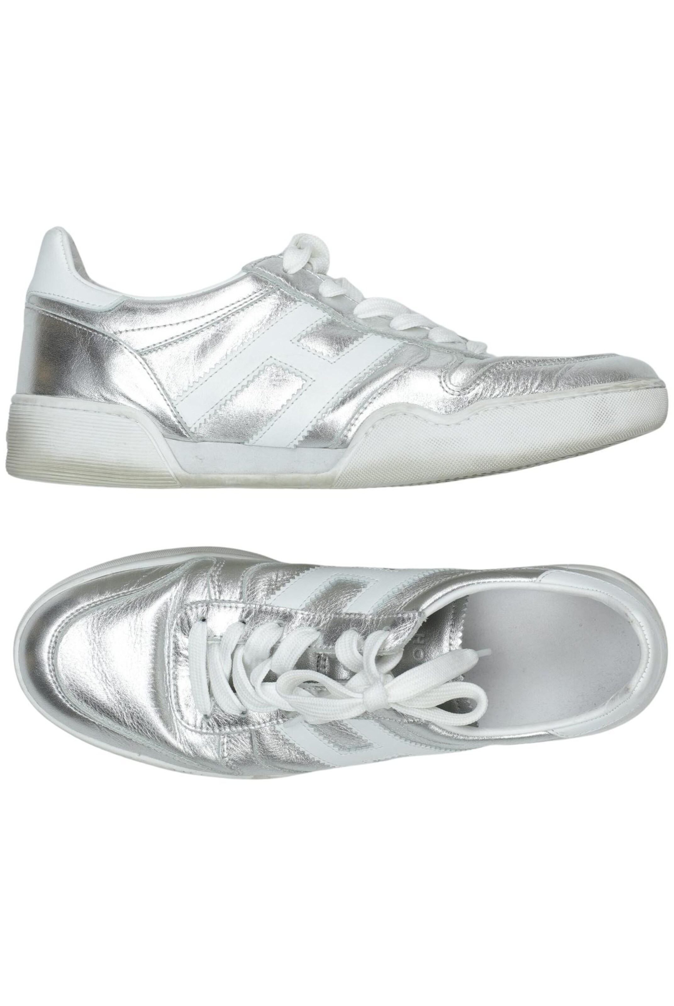 HOGAN Sneakers & Trainers in 40 in Silver: front