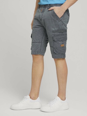 TOM TAILOR Regular Shorts in Grau