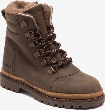 BISGAARD Schnürstiefelette in Braun: Vorderseite