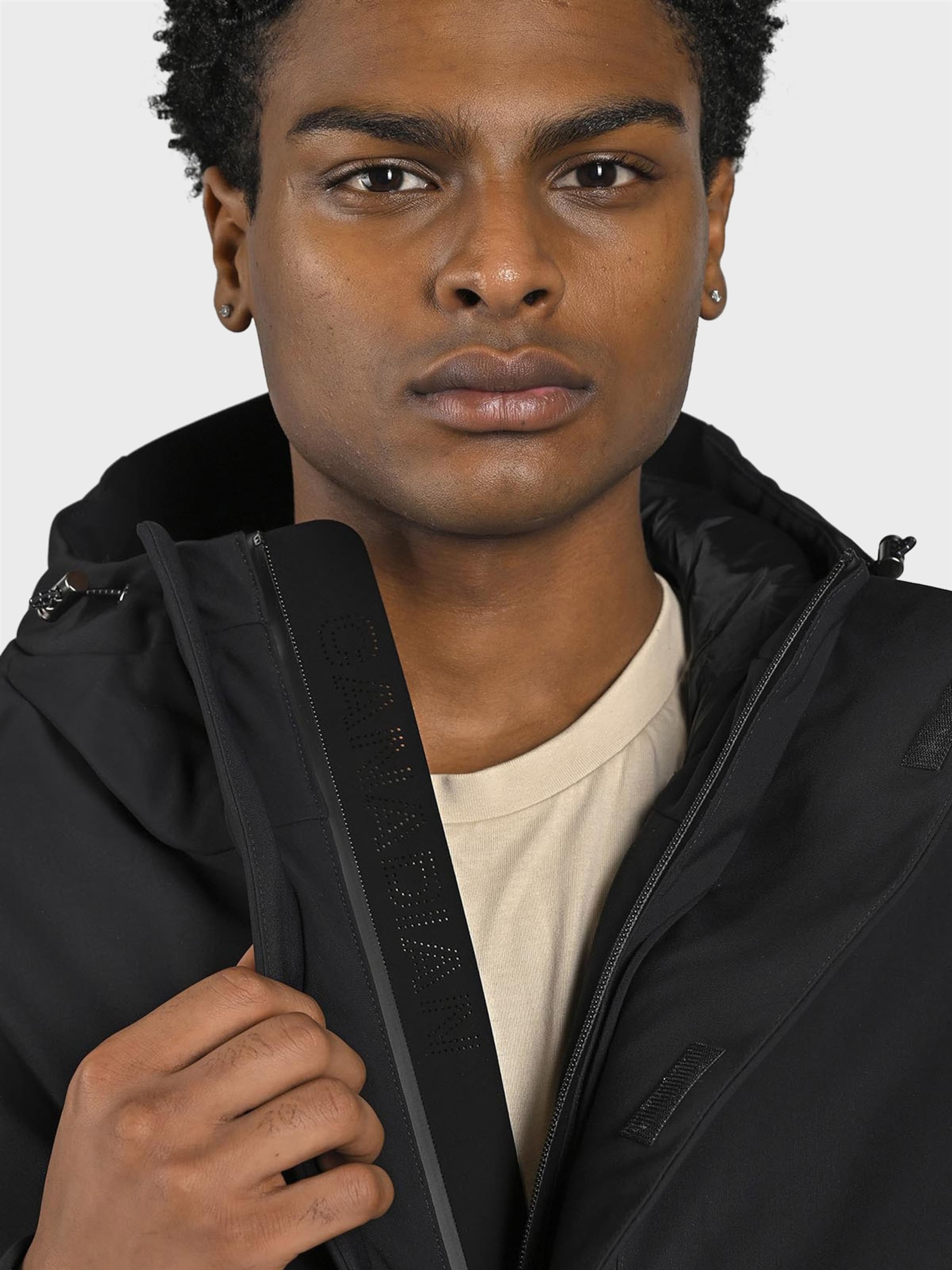 Canadian Classics Between-seasons parka 'Nelson' in Black