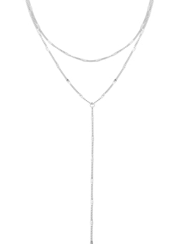 Hey Happiness Ketting 'Flair' in Zilver