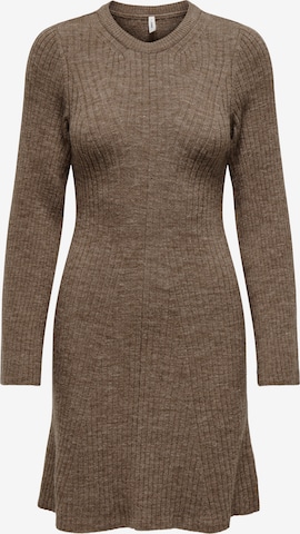 Robes en maille ONLY en marron : devant