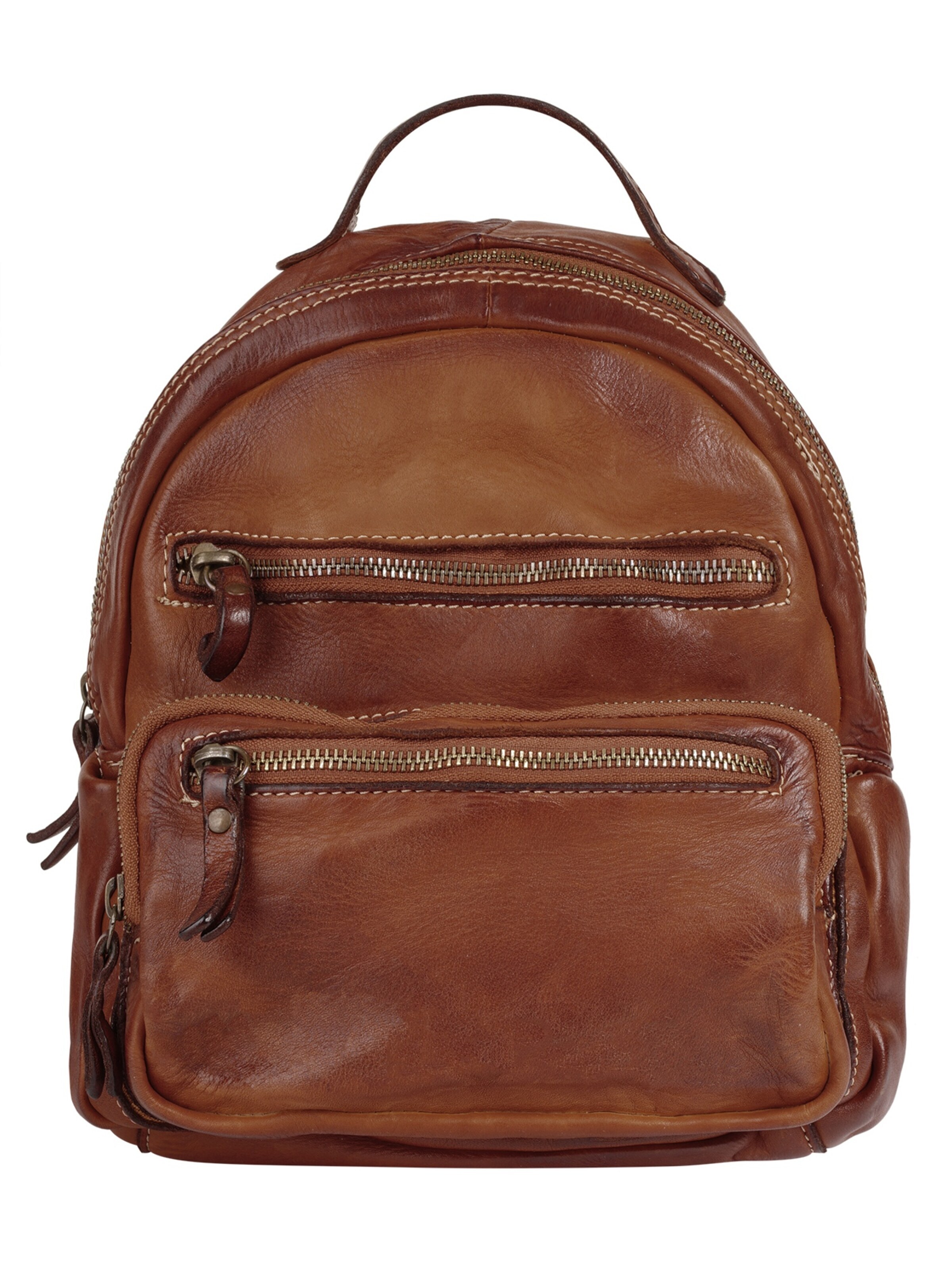 Cluty - Mochila en marrón: frente
