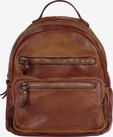 Cluty - Mochila en marrón: frente