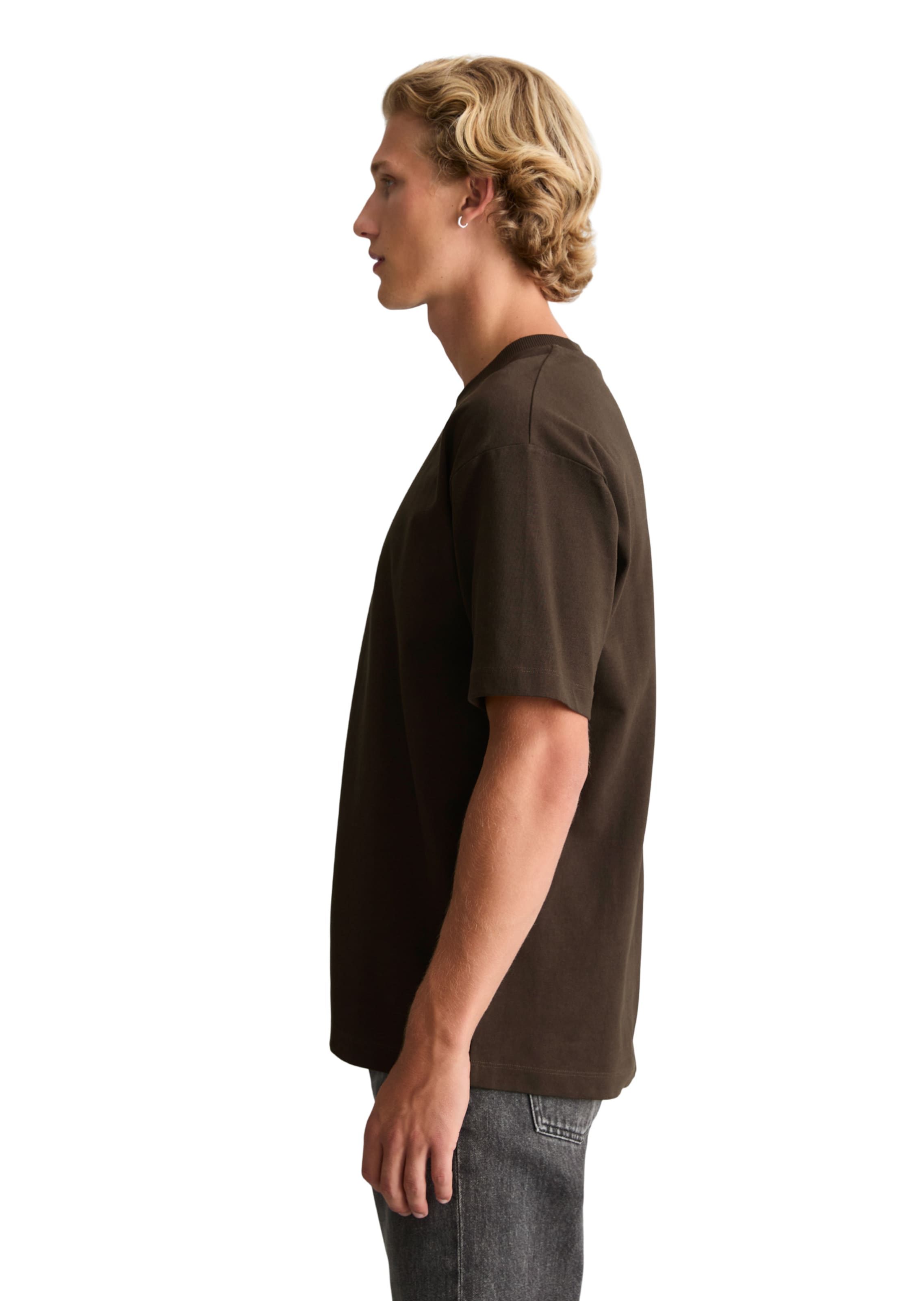 T-Shirt Marc O'Polo DENIM en marron