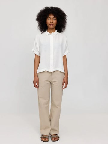 mazine Bluse 'Short Sleeve'‌‌‌‌‌‌ in Weiß