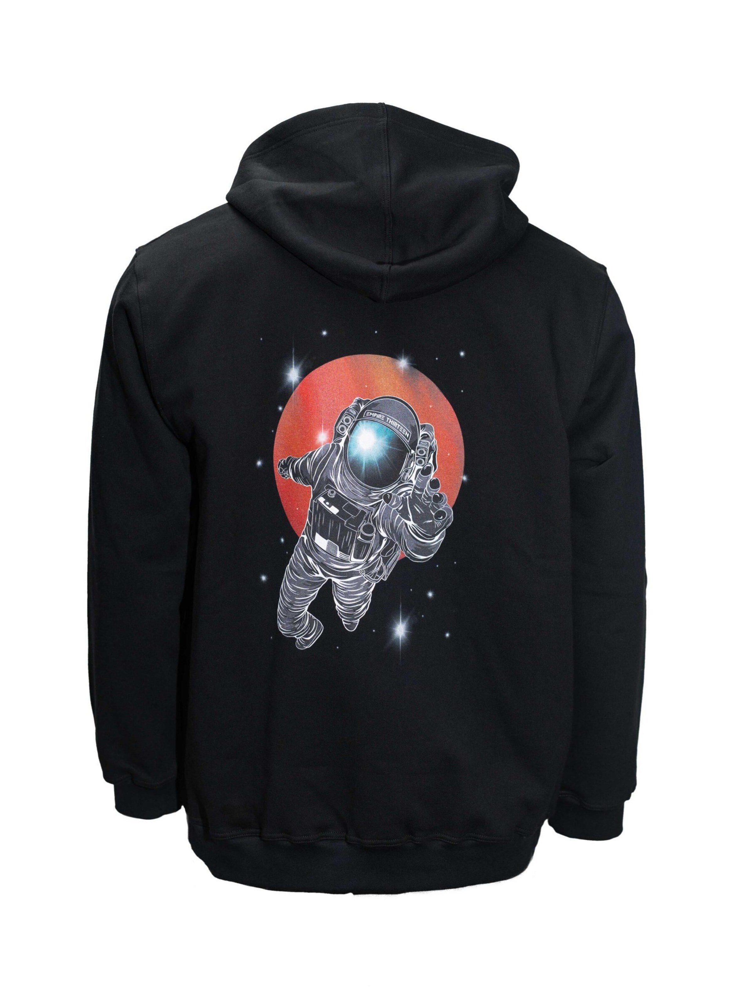 Empire-Thirteen Sweater in Black: front